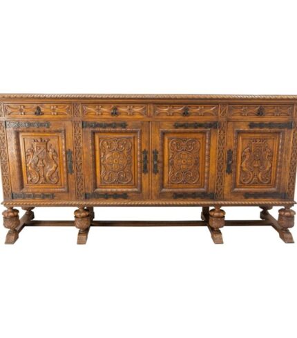 spanish-oak-and-hammered-wrought-iron-buffet-with-fours-drawers-and-doors-1960s-1.jpg